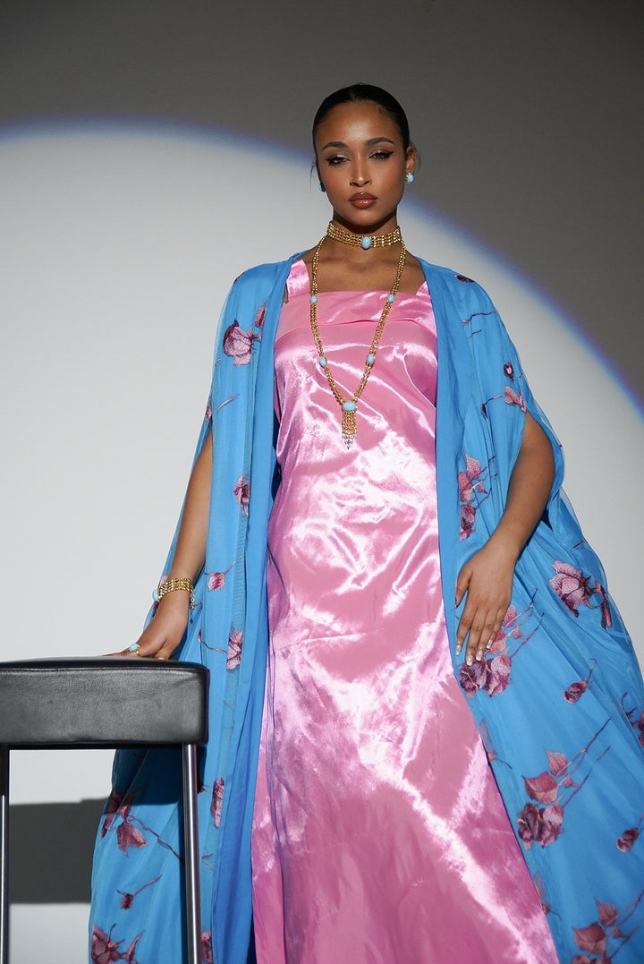 HAYZO 2 Piece Cape Style Kaftan