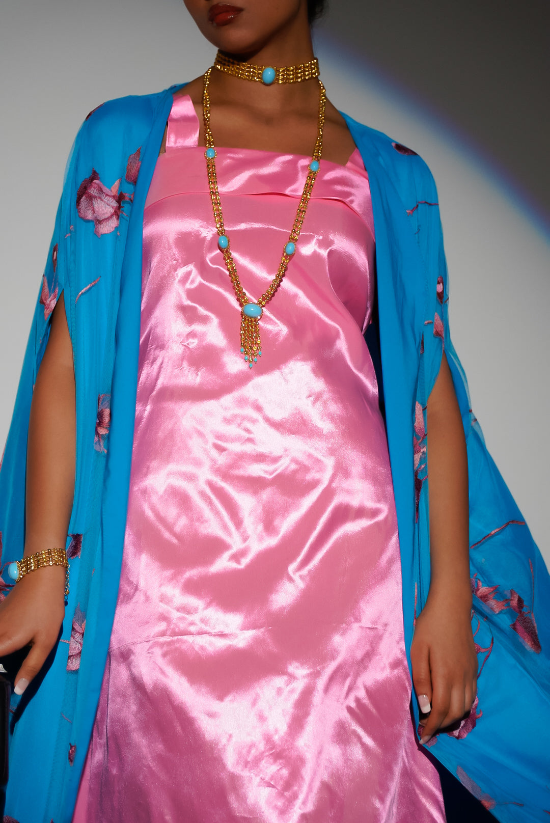 HAYZO 2 Piece Cape Style Kaftan