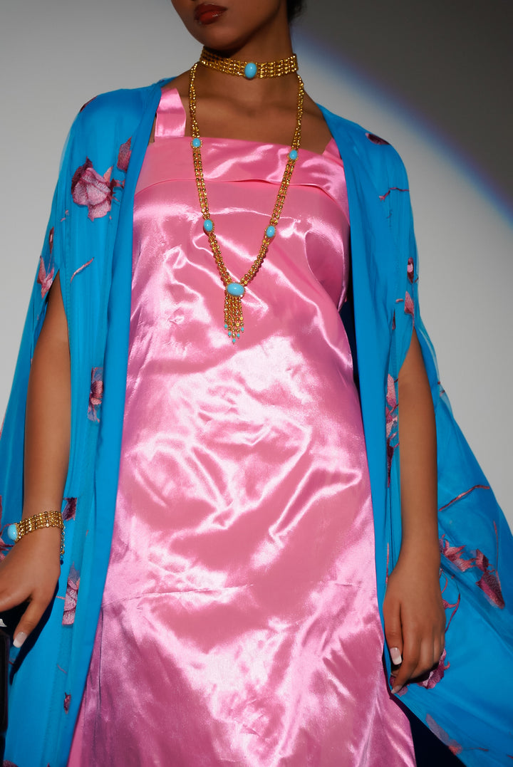 HAYZO 2 Piece Cape Style Kaftan